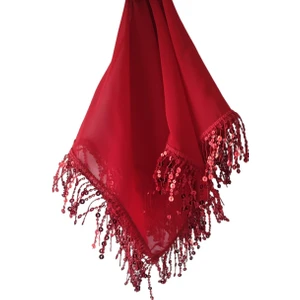 Moda Nur Kırmızı Gelin Damat Mendili, Düğün Halay Kına Sünnet Mendili, Arnavut Mendili Kına Mendili