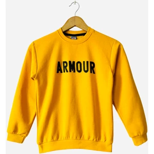 Içi Polarlı 2 Iplik  Silikon Baskılı Çocuk Sweatshirt