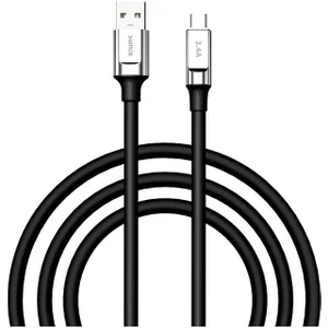 3.4A Type-C Şarj ve Data Kablosu Siyah Sc-65