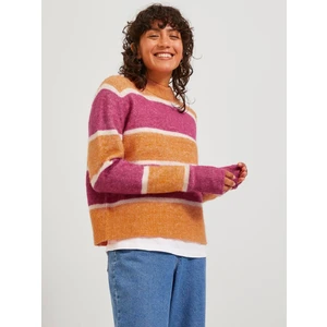 Jjxx Bayan Renk Bloklu Sıfır Yaka Yün Kazak 12246493