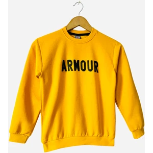 Içi Polarlı 2 Iplik  Silikon Baskılı Çocuk Sweatshirt