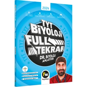 F10 Yayınları TYT Biyoloji Full Tekrar Video Ders Kitabı