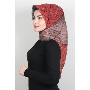 Pamuklu Trend Eşarp 9935-13 Kiremit