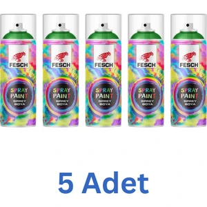 Sprey Boya Ral 9005 Mat Siyah 400 ml - 5 Adet