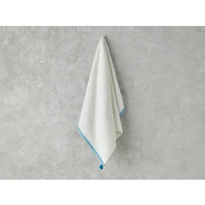 English Home Colorful Lines Pamuklu Yüz Havlusu 50x80 cm Ekru – Mavi