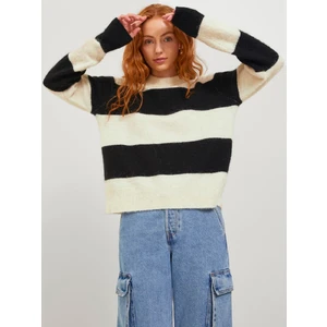 Jjxx Bayan Renk Bloklu Sıfır Yaka Yün Kazak 12246493