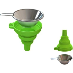 2 Adet Metal Uv Reçine Filtreli Fincan Huni + 2 Adet Silikon Huni Tek Kullanımlık Foton Için Dlp Sla 3D Yazıcı Parçaları (Yurt Dışından)