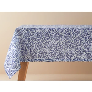 English Home Carnival Floral Polyester Masa Örtüsü Mavi