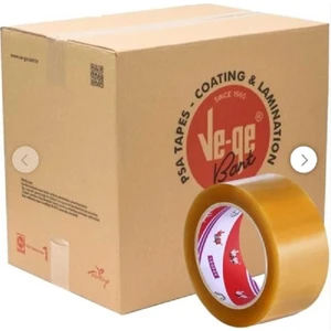 Vege Leopar Koli Bandı 48X100 Şeffaf 48 Adet(1 Koli)