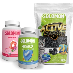 Active Carbon'lu Tablet Set (Active Carbon & Immune C & Urinary)