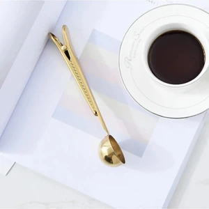 Binbirdemet Gold Kahve Ölçü Kaşığı - Paket Klipsi