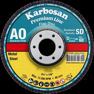 Flap Disk Ao AXPR11 Sd 125 mm 40 Kum Konik