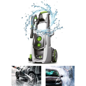 LT701G Indiksyon Motor 2500 Watt 195 Bar Yüksek Basınçlı Soğuk Yıkama Makinesi