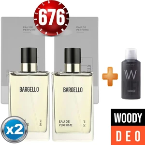 Parfüm 676x2(2adet) Woody Erkek 50 Ml + Woody Deodorant Erkek 150 Ml Rsaf970