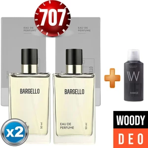707x2(2adet) Woody 50 Ml Edp + Woody Erkek Deodorant 150 Ml