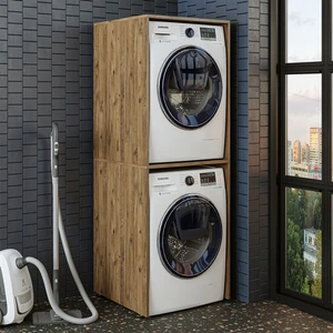 Banyo Dolabı Çamaşır ve Kurutma Makinesi Dolabı