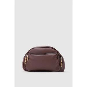 Shule Bags Çok Gözlü Kadın Çapraz Çanta Montes Acı Kahve