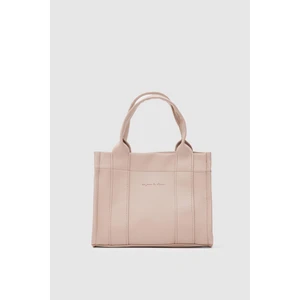 Bonnie Suni Deri Bej Tote Bag