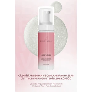 Skin Sensual Cleanser Foam With Lavender Angustifolia Temizleme Köpüğü