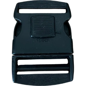 VOO10 Siyah Plastik Toka,ayarlanabilir Çanta Tokası