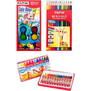 Sulu Boya Kuru Boya Pastel Boya Yeni Tasarı