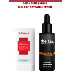 Cell Fusion C Stick Güneş Kremi ve the fair. C Gleam C Vitamini Serum