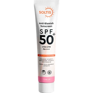 Leke Karşıtı ve Ton Eşitleyici Pembe Güneş Koruyucu Krem SPF50+ Pa++++, 50 ml