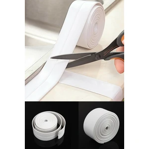 Beyaz Su Sızdırmaz Lavabo Kenar Bandı 38MMX3.2 M