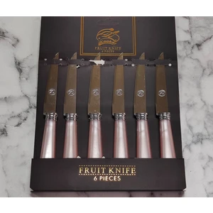 Meyve Bıçağı 12LI Cooker Pembe Lüx
