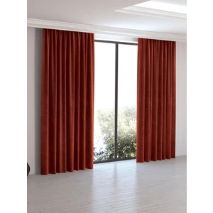 PERLE HOME DAİLY SERİES KİREMİT RENGİ ADA FON PERDE