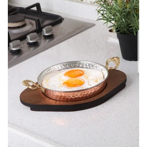 Bakır Tava Dövme 22CM Sahan