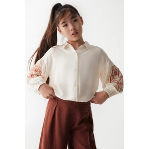 Nk Kids Kız Gömlek 24YNK36415