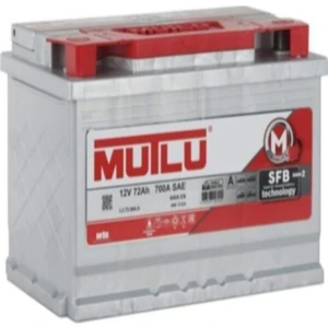 12 Volt 72 Amper Mutlu Akü. Yeni - Güncel Tarih.