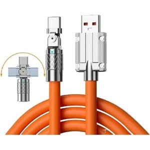 120W Watt 6 A Hızlı Şarj Data Kablosu 1 Metre Type-C