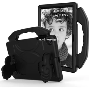 M.TK Moveteck Samsung Galaxy Tab A9 + Plus SM-X210 11 Inç Çocuklar Için Tablet Kılıfı Standlı Like Karekterli Kollu Tutamaklı Renkli Silikon