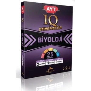 Paraf Yayınları AYT IQ Biyoloji 25 Branş Denemesi
