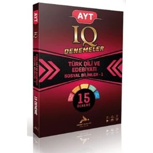 Paraf Yayınları AYT IQ Türk Dili ve Edebiyatı Sosyal Bilimler 1 Deneme