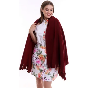 Bordo Otel Cafe Resteran Polar Şal