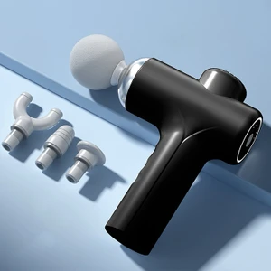 Şarjlı Darbeli Masaj Tabancası Masaj Aleti Kas Rahatlatıcı