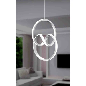 St Aydınlatma Feliz Gri Kasa Beyaz LED Avize