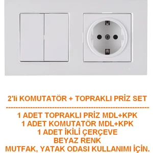 Komutatör anahtar, Topraklı priz 'liset
