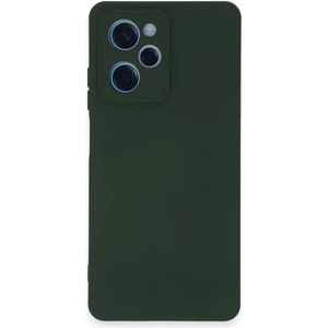 Case World Caseworld Xiaomi Poco X5 Pro 5g Kapak Içi Kadife Kamera Korumalı Lansman Silikon Kılıf - Yeşil