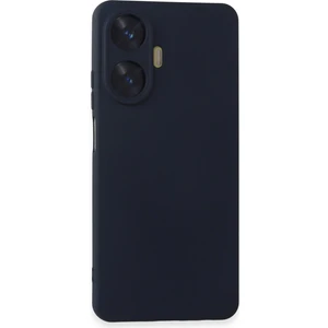 Case World Caseworld Realme C55 Kapak Içi Kadife Kamera Korumalı Lansman Silikon Kılıf - Lacivert