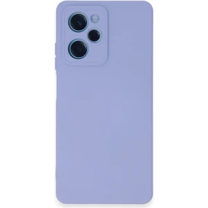 Case World Caseworld Xiaomi Poco X5 Pro 5g Kapak Içi Kadife Kamera Korumalı Lansman Silikon Kılıf - Lila