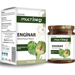 Hmd Enginar Macunu Pekmez ve Bal Katkılı Bitkisel Karışımlı Macun 420 gr