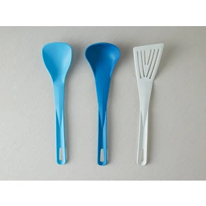 English Home Mix Me Plastik 3 Parça Servis Seti Mavi