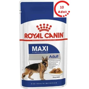Royal Canin Maxi Adult Köpek Yaş Maması 140G x 10 Adet
