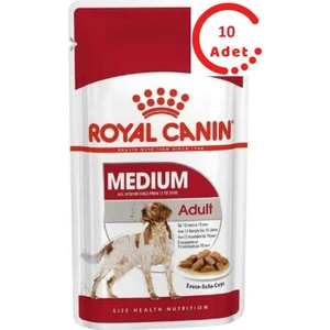 Royal Canin Medium Adult Köpek Yaş Maması 140GR x 10 Adet