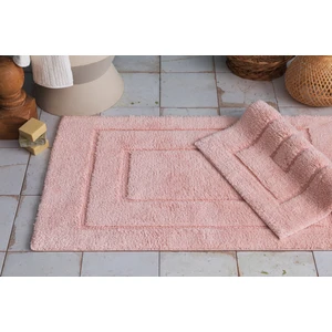 Apricitas Home Pembe Tafting 2'li Banyo Paspası Frame