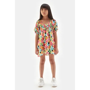 Kız Çocuk Desenli Elbise 23SS0TJ4913